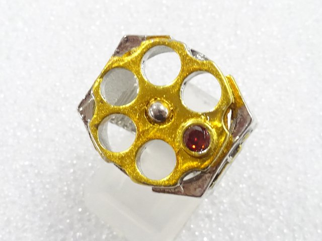 色石　指輪(13号)